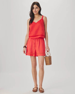 Stella Linen Trim Tank