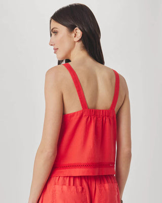 Stella Linen Trim Tank