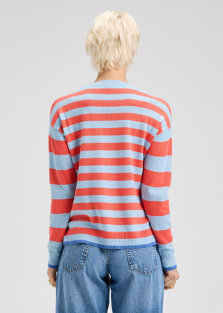 Multi Stripe Crew