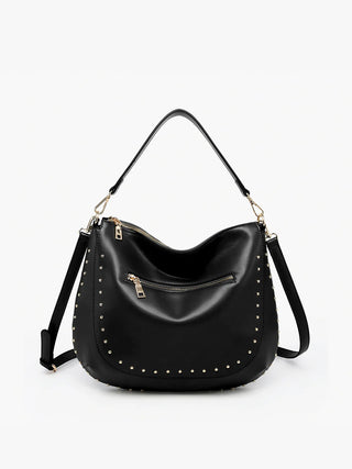 Aurelia Studded Hobo Crossbody