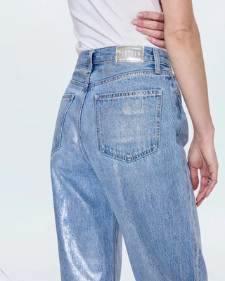 Wes High Rise Barrel Jean