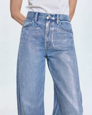 Wes High Rise Barrel Jean