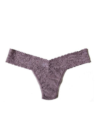 Signature Lace Low Rise Thong