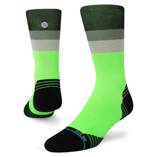 Maxed Crew Performance Socks Neon Green