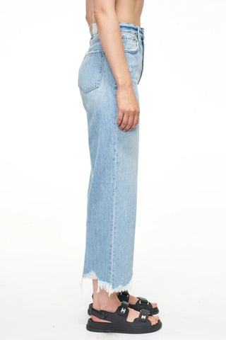 Loretta High Rise wide Leg Ankle Pant Oahu Vintage
