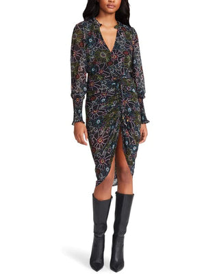 Romany Dress Black Multi