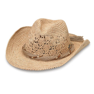 Tina Raffia Cowboy Hat